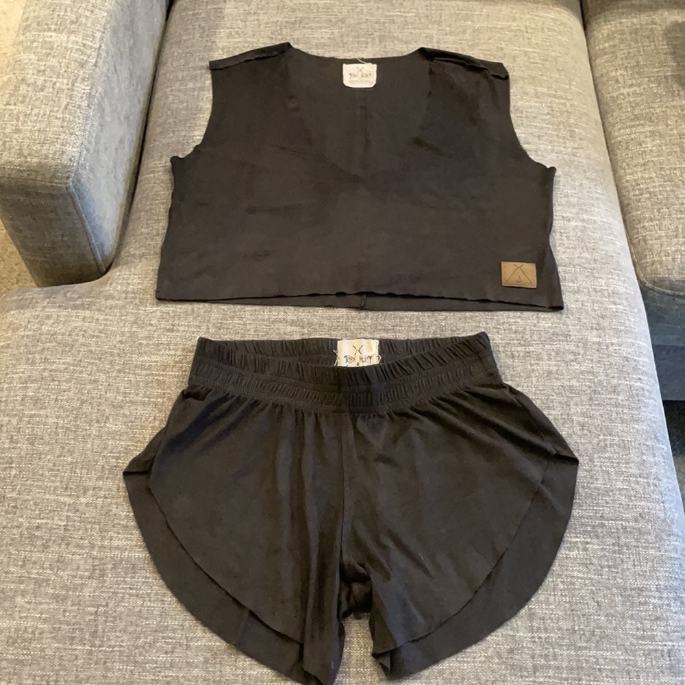 Tribe Kelley Suede Spice Suit